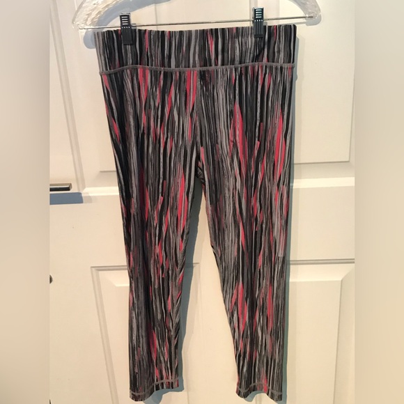 Velocity Stripped Leggings Size Medium - Picture 1 of 3